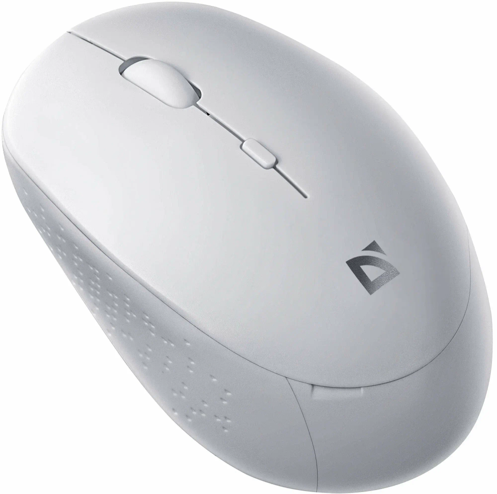 Мышь беспроводная DEFENDER Auris MB-027 USB белая
