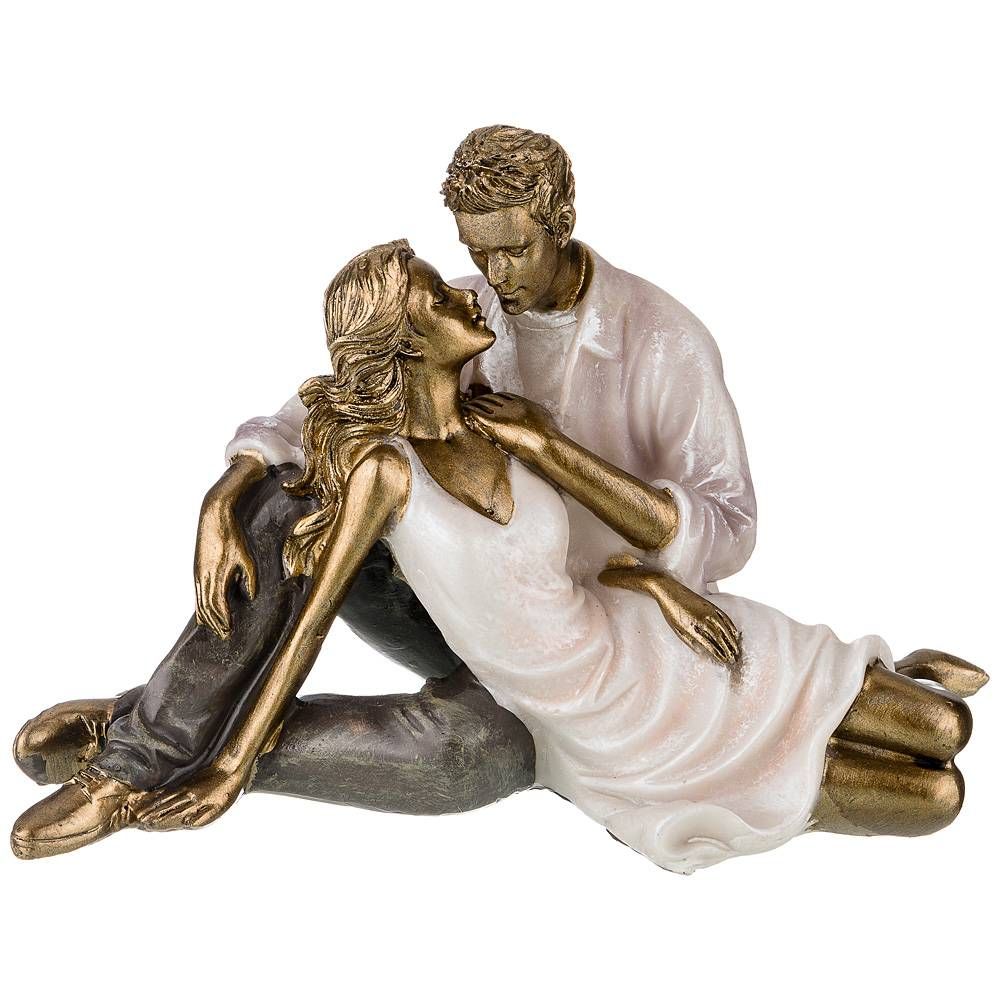 СТАТУЭТКА "ВЛЮБЛЕННЫЕ" 16,5*11*11,5 СМ. СЕРИЯ "ФЬЮЖН" (КОР=12ШТ.)