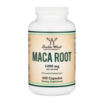Double Wood Supplements - Maca Root - 300 x 500 mg capsules
