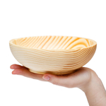 Деревянная глубокая чаша-тарелка Art of Siberia из древесины сибирская пихта T69