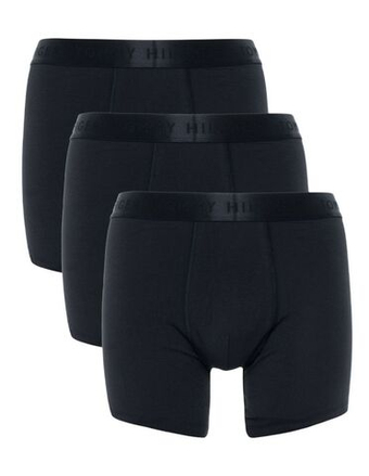 Мужские спортивные боксеры Tommy Hilfiger Everyday Luxe Boxer 3P - black/black/black