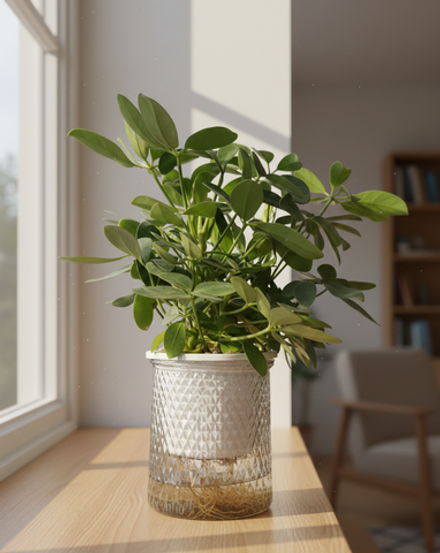 Шеффлера д.11, в горшке с автополивом