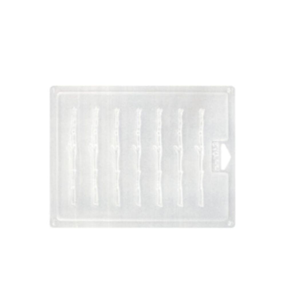 Пластиковая форма "Ветка" 7 ячеек 125*10*4 мм, P.L. Proff Cuisine