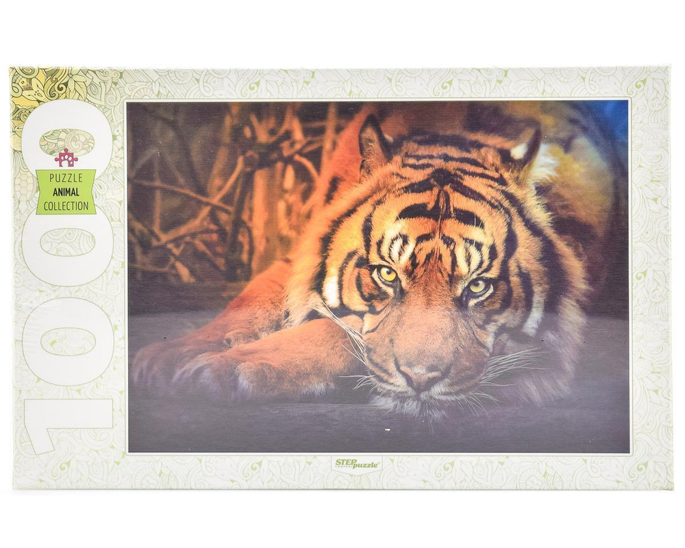 Пазл 1000эл. "Сибирский тигр" (Степ пазл)