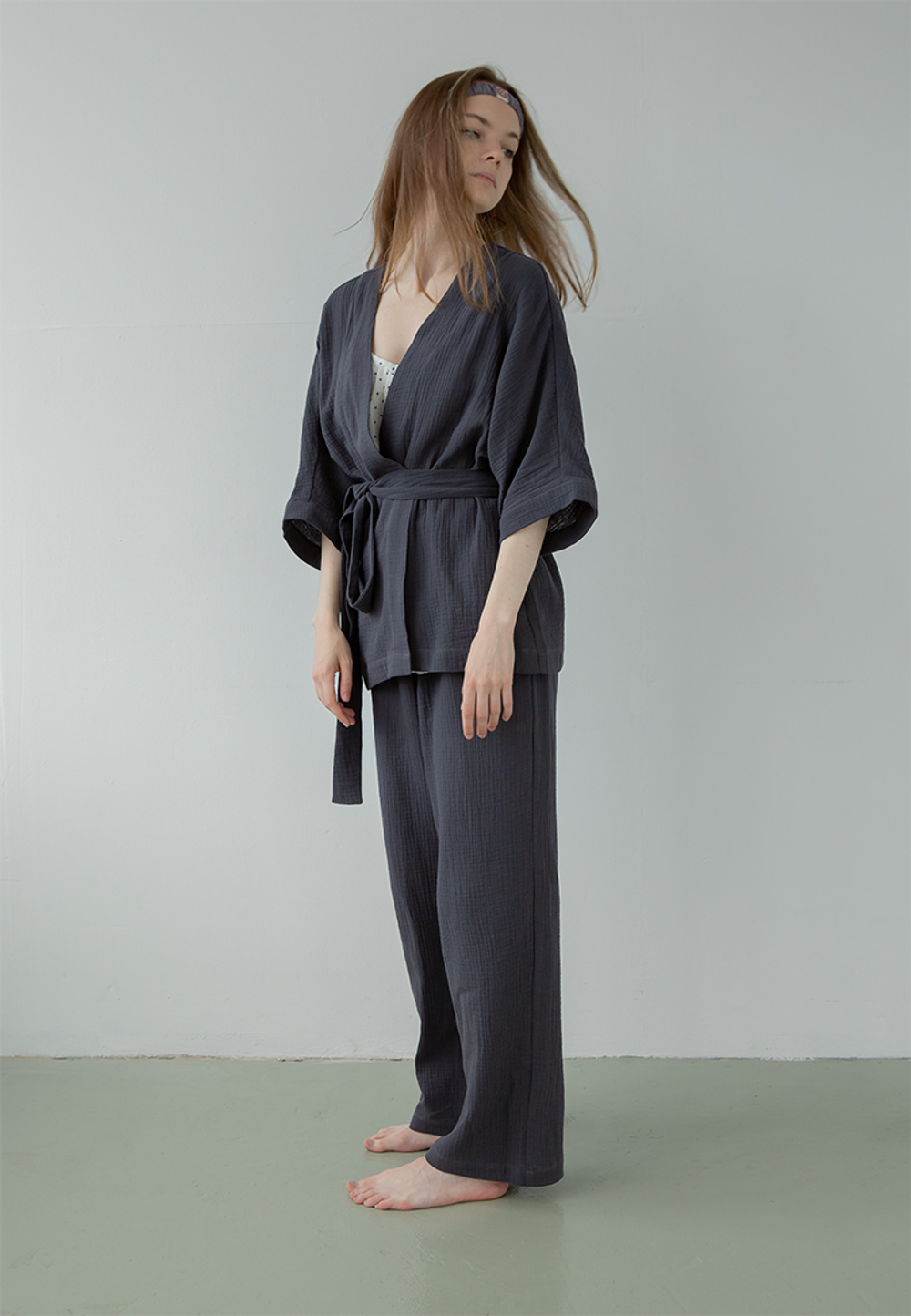 Топ на бретельках Luxberry Муслин и комфорт белый