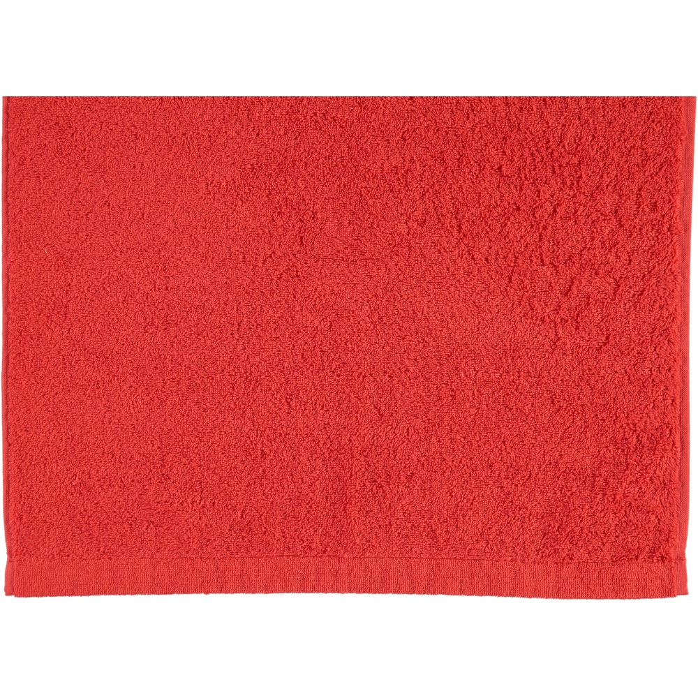 Полотенце 30х50 Cawo Life Style 7007 Uni красное Германия фрагмент