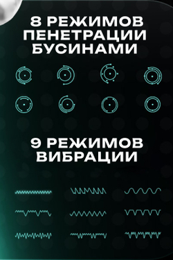 Инновационный мастурбатор Warrior с пенетрацией и массажем бусинами