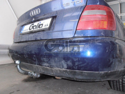 Фаркоп оцинкованный Galia A035A для Audi A4 седан/универсал 1994-2000(паспорт и сертификат в комплекте)(без электрики)