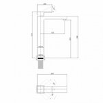Смеситель ABBER Daheim AF8211W для раковины, белый матовый