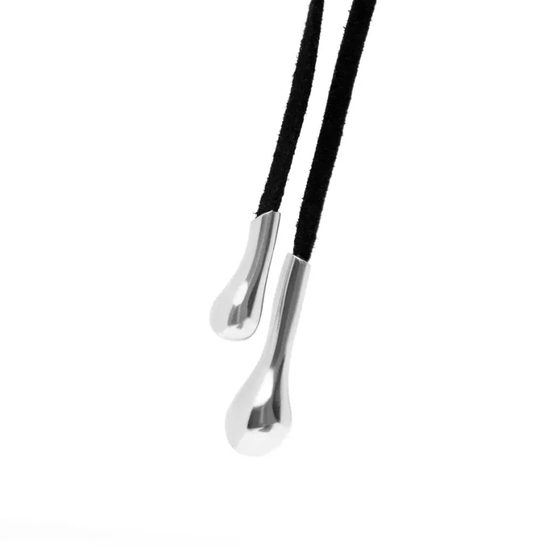 Колье Просто Капли на Шнурке