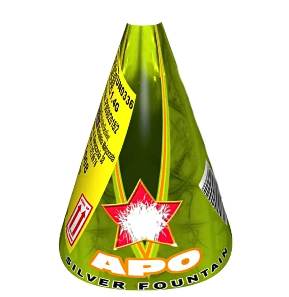 Фонтан "APO" (P3030) от Kometa, 20 сек, высота 2 м, продаётся поштучно