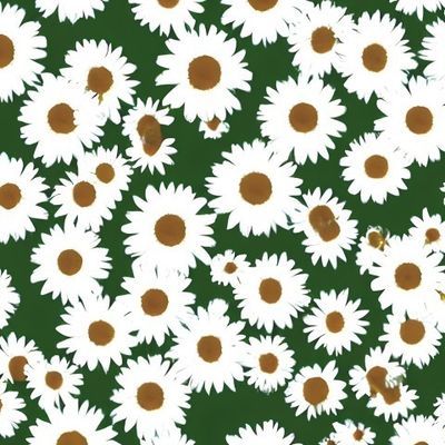 Flowers Pattern #39 Daisies