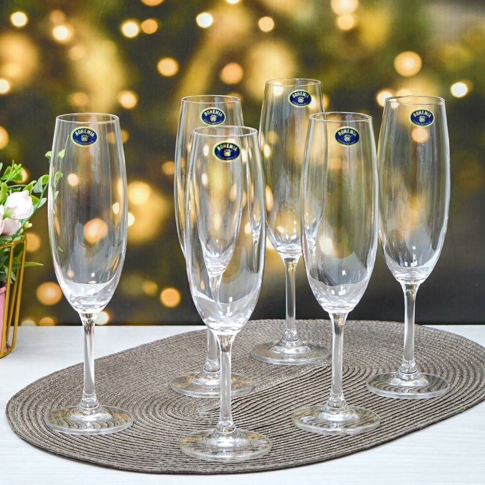 Набор фужеров для шампанского "Sylvia" 6шт 220мл