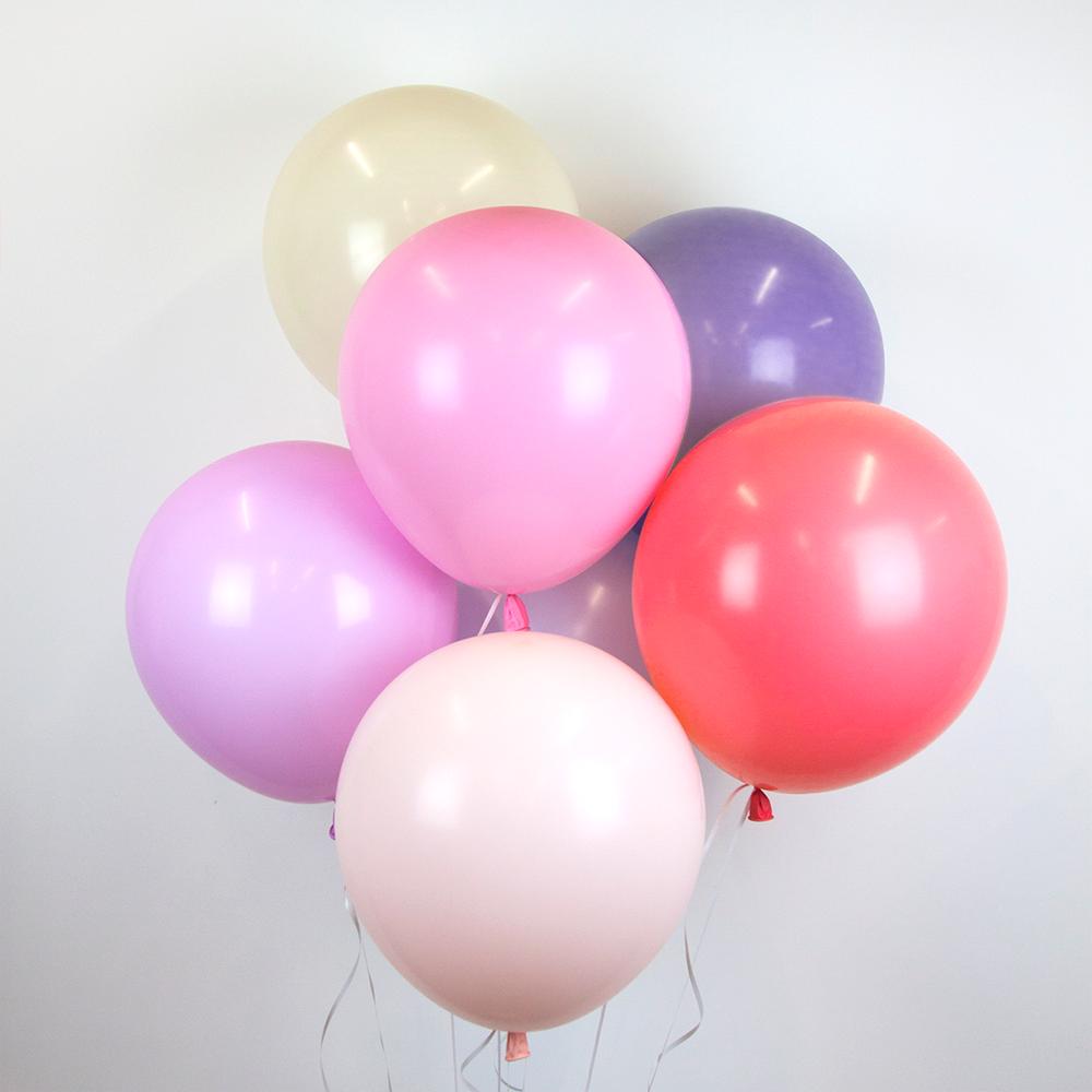 Шар (18''/46 см) Макарунс, Оранжевый коралл, пастель, 1 шт.