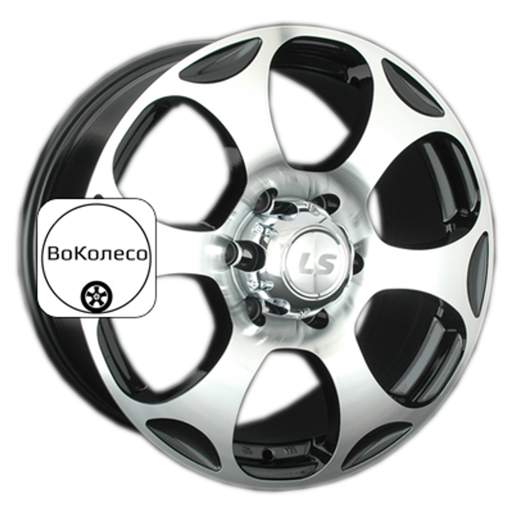 8x18/6x139,7 ET36 D100,1 310 BKF (конус, Колпак+лого) LS