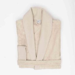 Мужской  махровый халат MODAL бежевый Tivolyo Home