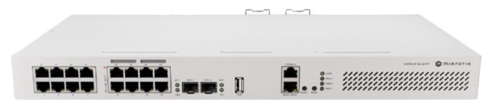 Коммутатор Mikrotik CRS418-8P-8G-2S+RM