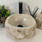 Раковина из мрамора Erozy Cream EM-65330 31*30*15 0867