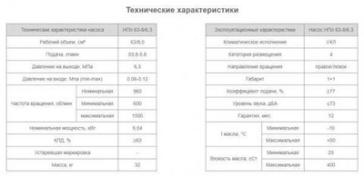 Насос НПл 63-8/6,3
