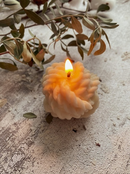 Соевая свеча "Клубочек"