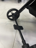 Коляска прогул. TRIP (2кол.(14см)2кол.(19см), съемн.бамп.) (Indigo) (черный)