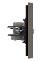 FORTE&PIANO Розетка TV проходная FP329 серый IEK