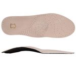 Стельки для обуви из натуральной кожи c СУПИНАТОРОМ, размер RU 39-45/EU 40-46, SHEGRA (ШЕГРА),700760