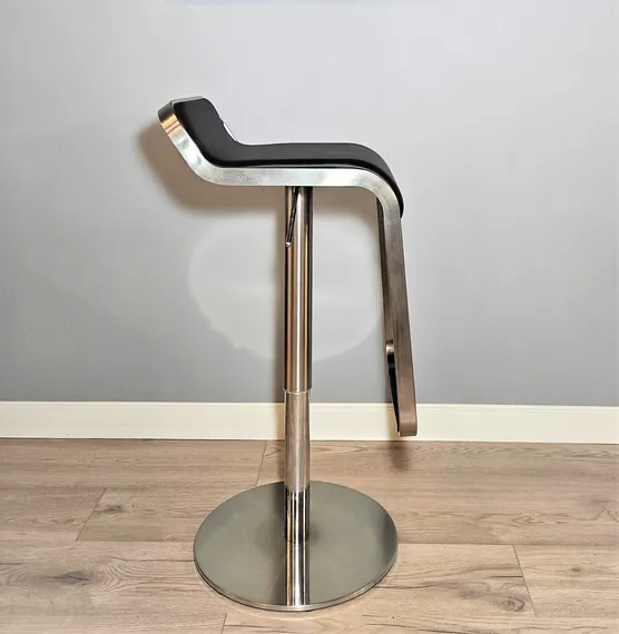 Регулируемый барный стул Lem, 52-78 см, черный