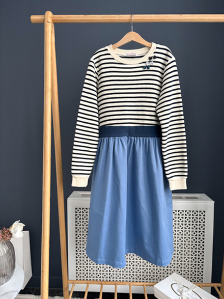 Полосатое платье Familiar, 152