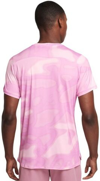 Мужская теннисная футболка Nike Court Advantage Dri-Fit - Розовый