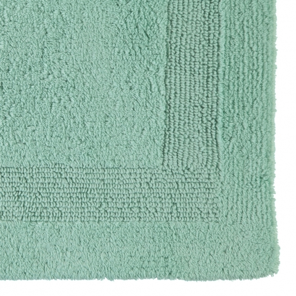 Коврик для ванной 60х60 Cawo Frottier зеленый 474 Германия фрагмент