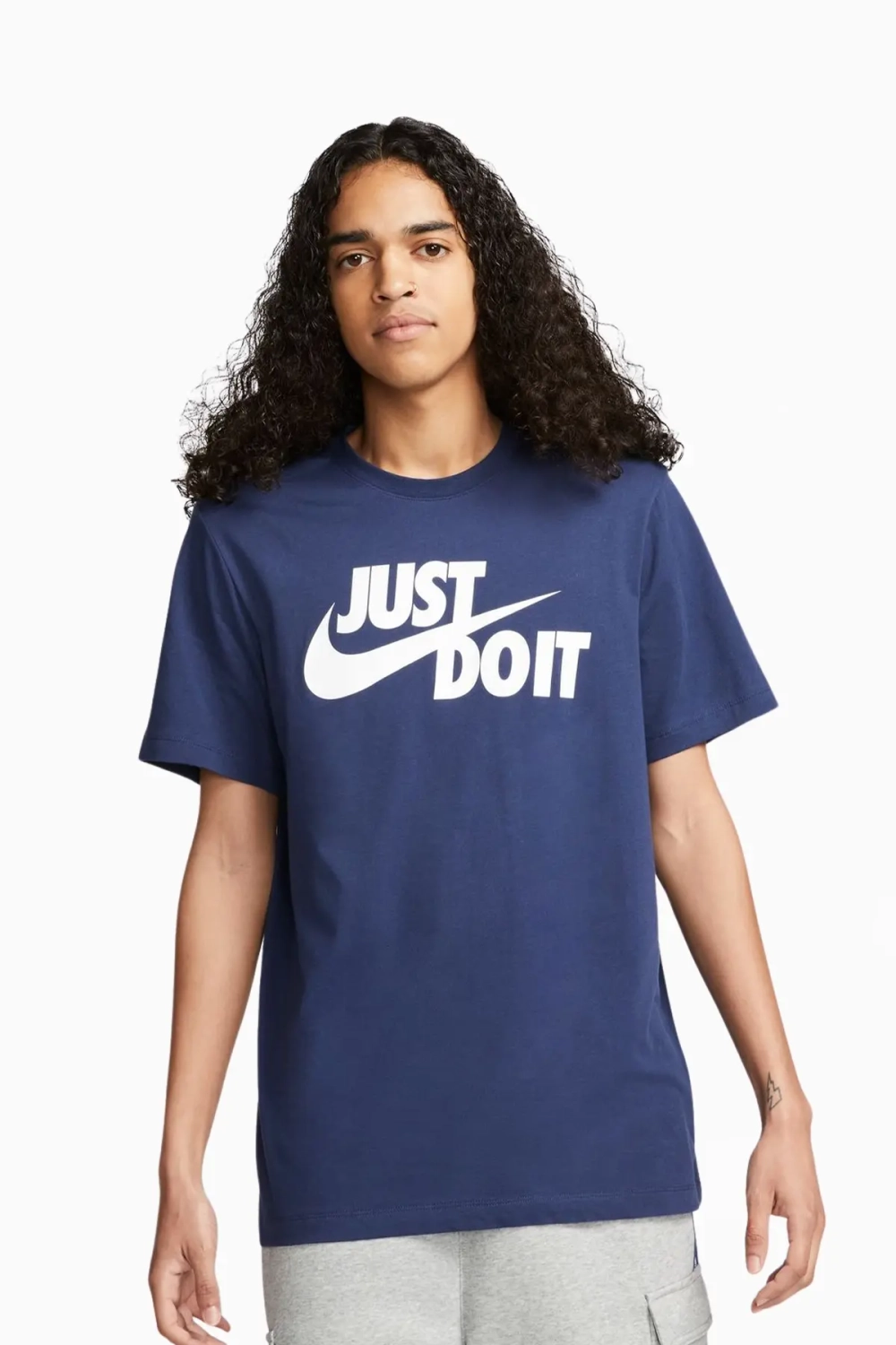 Футболка Nike Sportswear Tee Just Do It - темно-синий