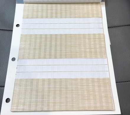 Рулонная штора День-Ночь Мини, ткань DN4111-02, цвет клен