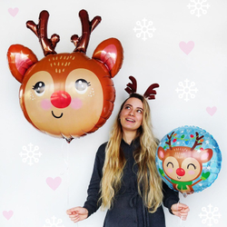 Фигура "Голова рождественского оленя"