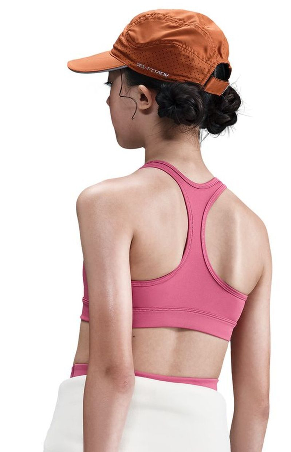 Топ для девочки теннисный Nike Swoosh Sports - sweet beet/white