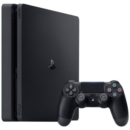 Sony PlayStation 4 Slim 500Gb Black + 3 игры (Gran Turismo™  SPORT Spec 2, Ratchet & Clank™,  Horizon Zero Dawn™ Complete Edition))