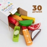 Настольная игра Башня "Фрукты" 30 деталей
