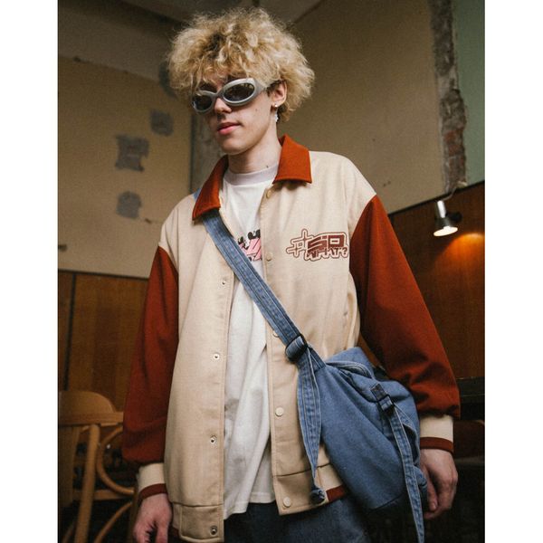 Бомбер Оверсайз Песочный - фото 7