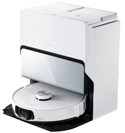 Робот-пылесос Roborock S8 MaxV Ultra White (RU), со станцией самоочистки