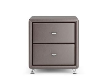 Тумбочка Bari 2/Бари 2 с доводчиком (ручка хром, с ножками) Next_014