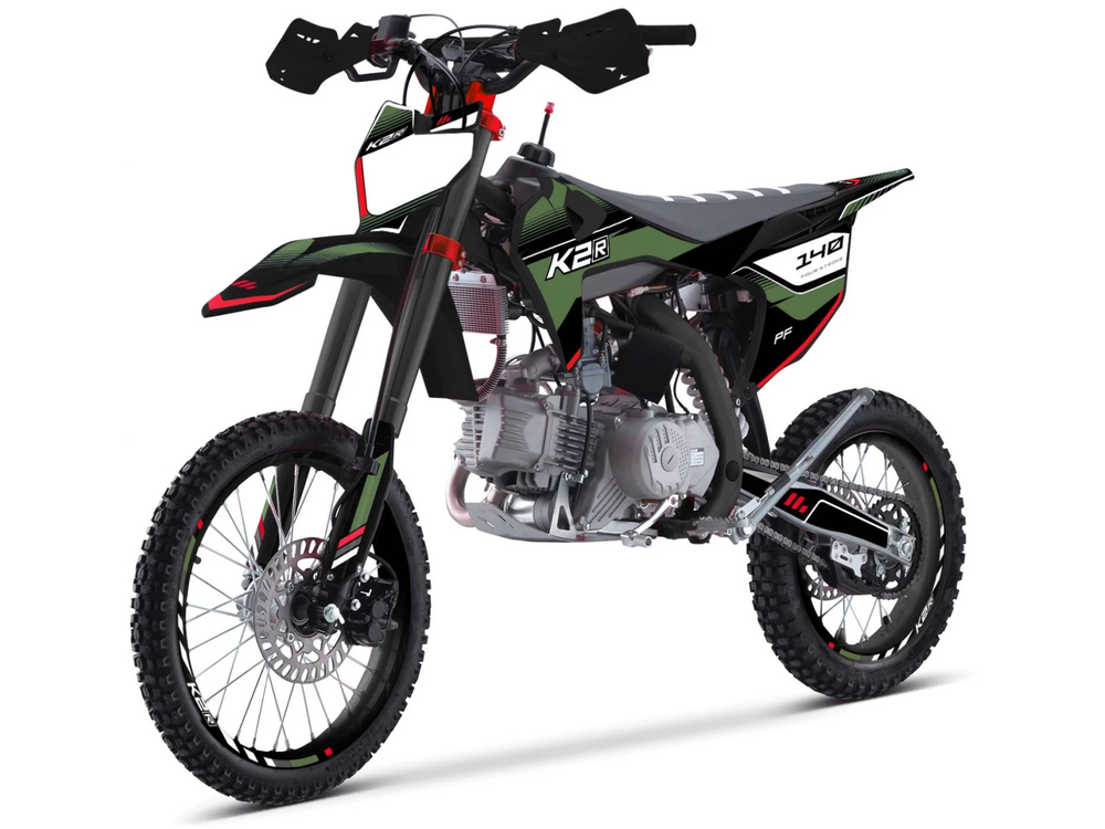 Питбайк K2R PF 140 Green/Black 2023