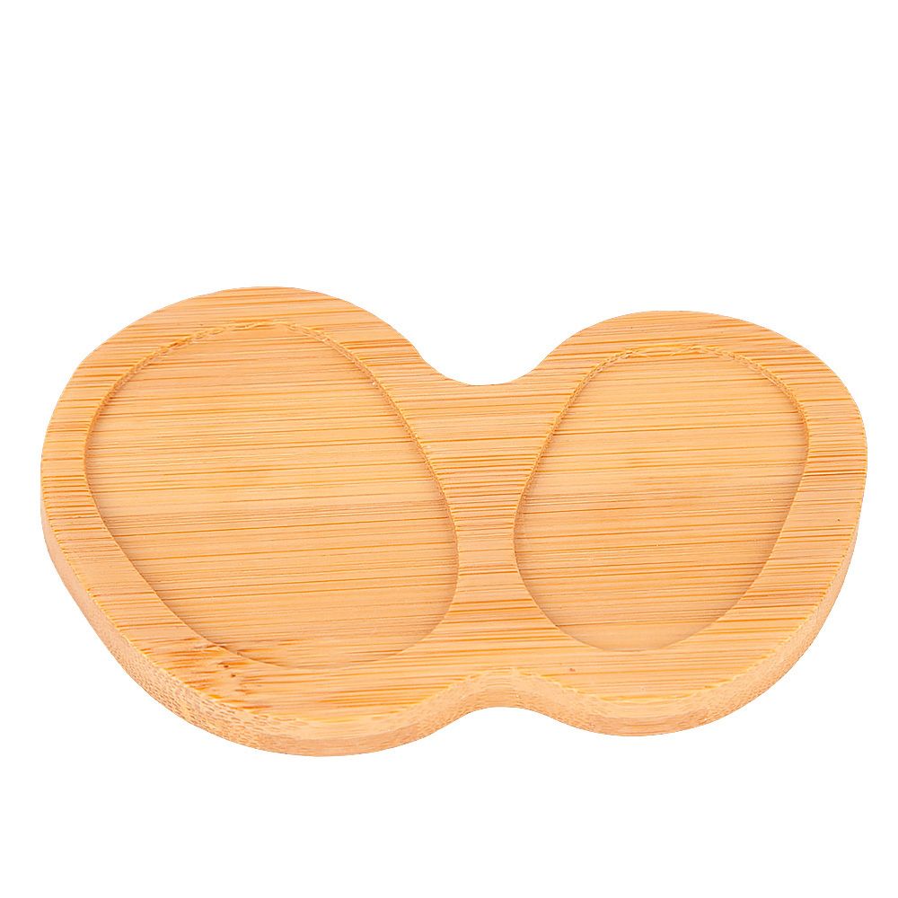 Набор для специй солонка/перечница на бамбуковой подставке "Naturel" 10,5х7х6см (подарочная упаковк