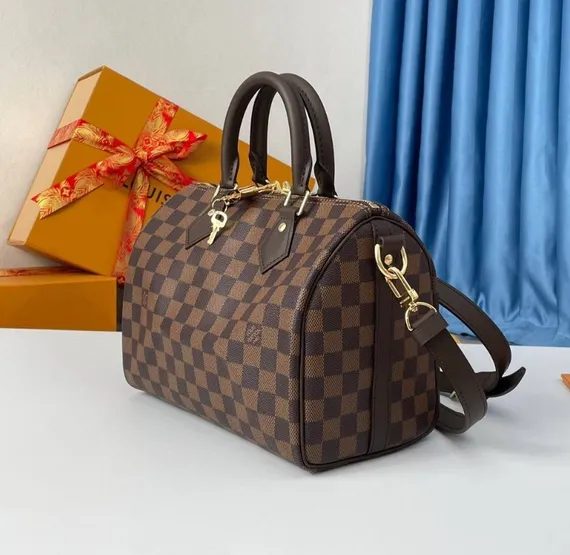 Сумка Louis Vuitton Speedy Damier Ebene