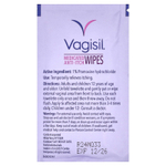 Vagisil, лечебные салфетки против зуда, максимальная сила действия, 12 одноразовых салфеток в индивидуальной упаковке