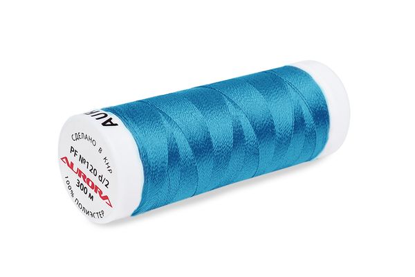 Нитки для креативных работ Aurora №120, 300 м, цв. PF373, 5 катушек