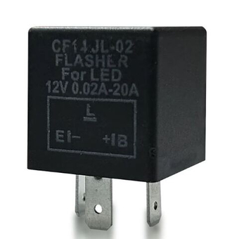 Реле 3-х конт поворот 20А для светодиодных ламп #CF14 JL-02