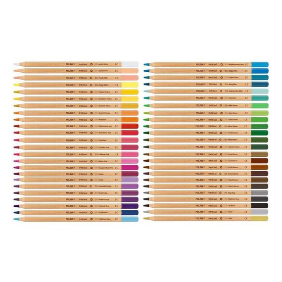 Rəngli karandaş \ Цветные карандаши \Metal box 48 bıg lead coloured pencıls