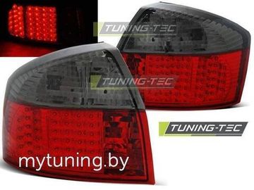 Задние фонари red smoke led для Audi A4 B6