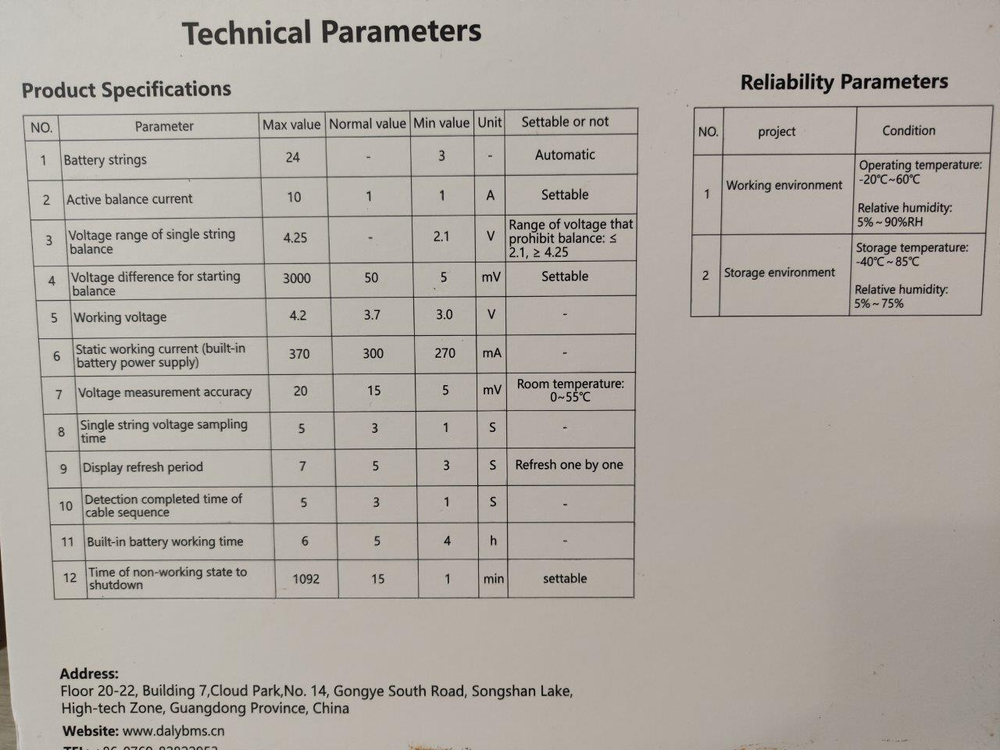 Автоматический балансировщик батарей 3S-24S/10A
