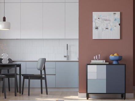 Стул LATITUDE Saga, рогожка, темно-серый